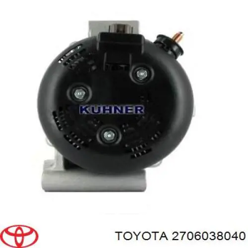 Генератор автомобиля Toyota 2706038041