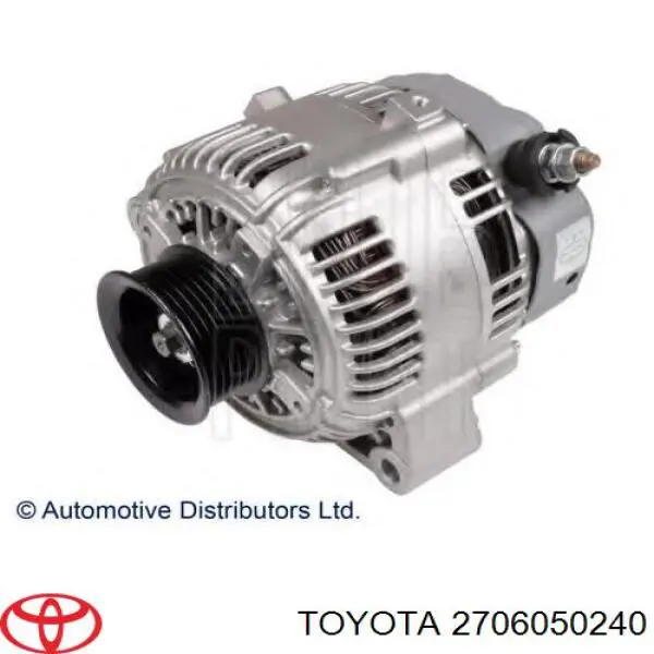 Alternador 2706050240 Toyota