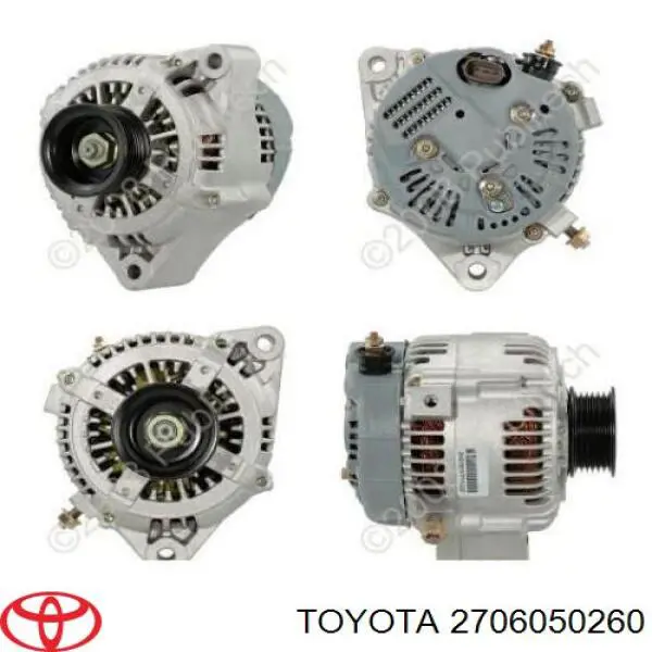Генератор 270605026084 Toyota