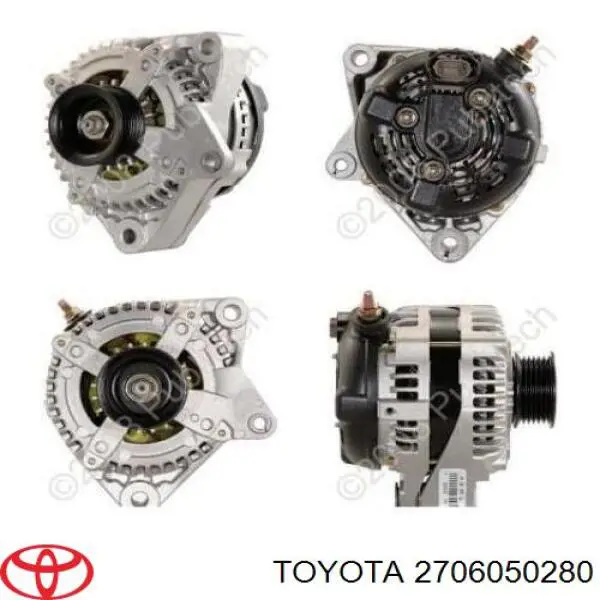 270605028084 Toyota Генератор автомобильный