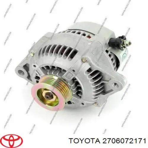 2706072171 Toyota Генератор автомобильный