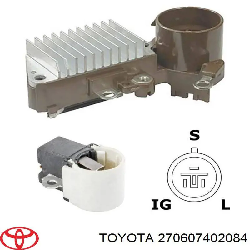 270607402084 Toyota генератор