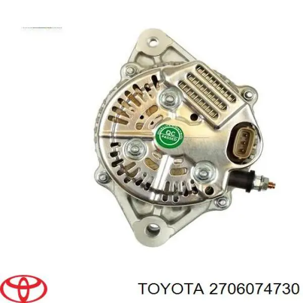 Alternador 2706074730 Toyota