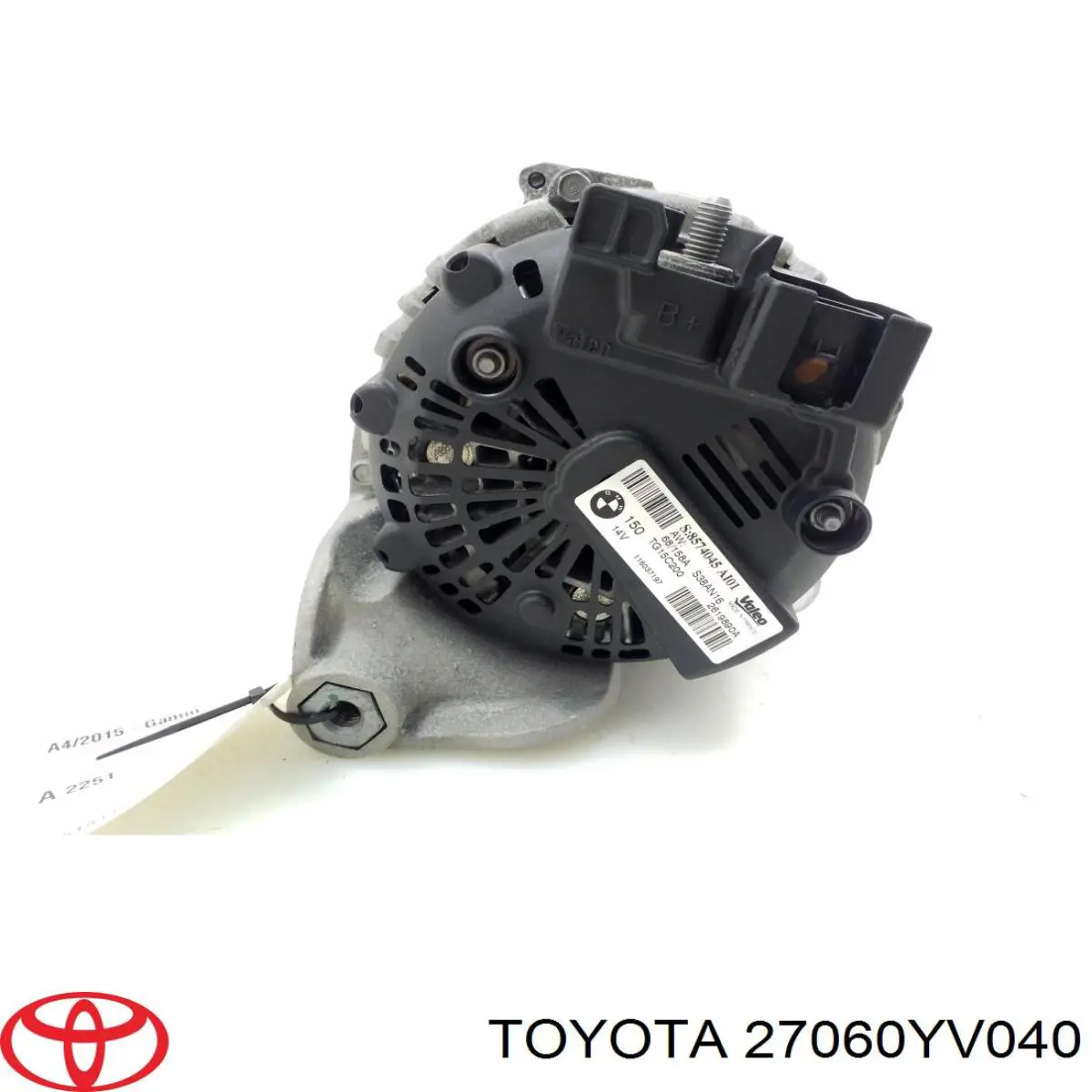 TG15C200 VALEO Генератор автомобильный