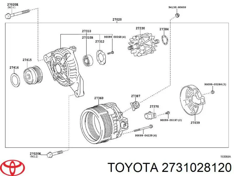 2731028120 Toyota 