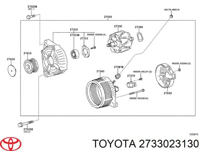 2733023130 Toyota 