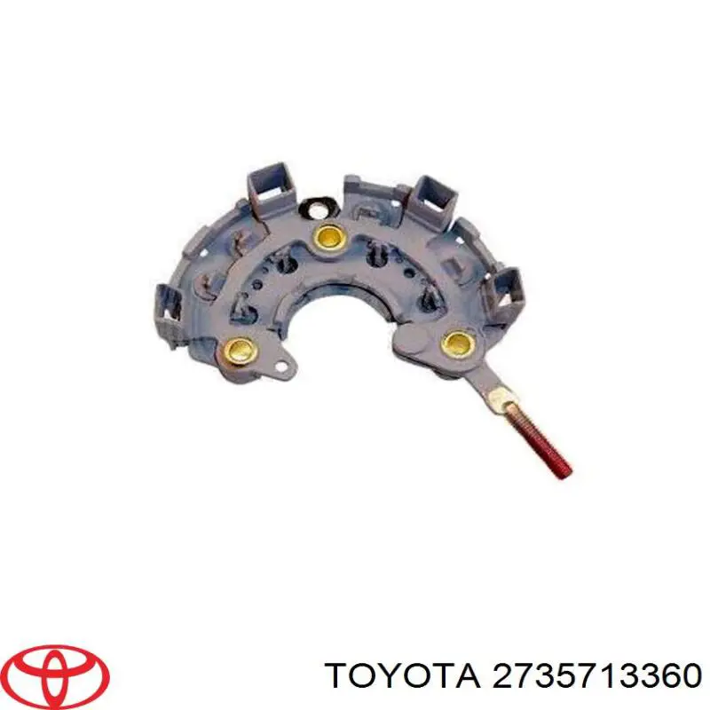 2735713360 Toyota eixo de diodos do gerador