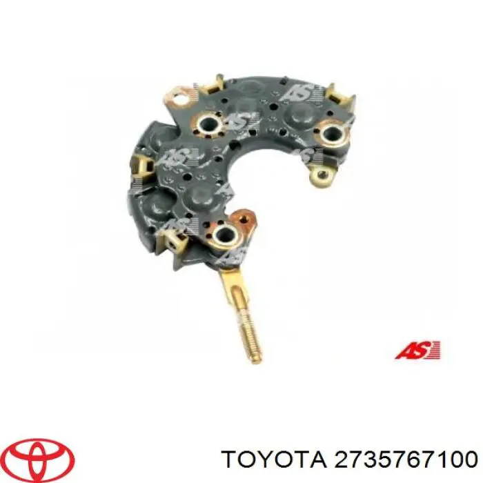 Диодный мост генератора Toyota 2735713360