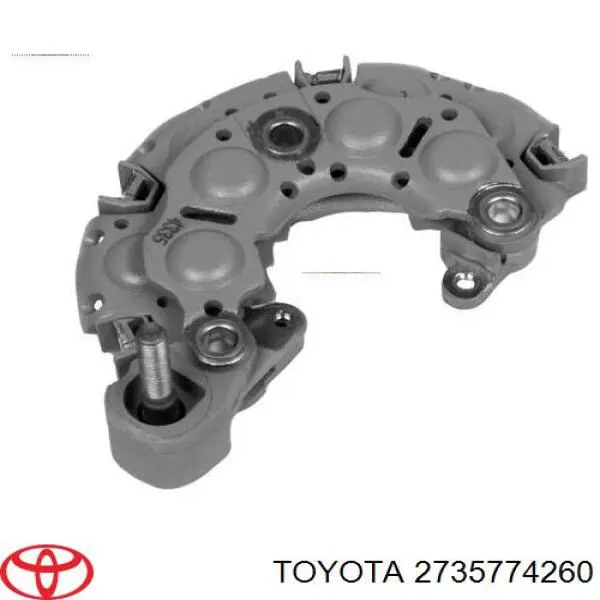 2735774140 Toyota eixo de diodos do gerador