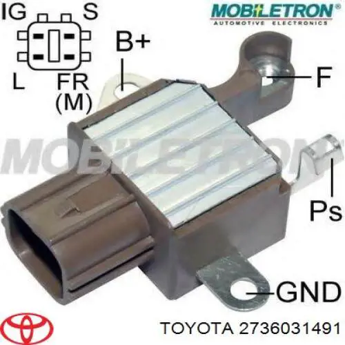 Обмотка генератора, статор Toyota 273600P150 цена, от  USD