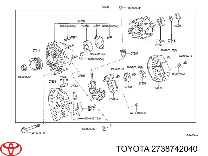  2738742040 Toyota