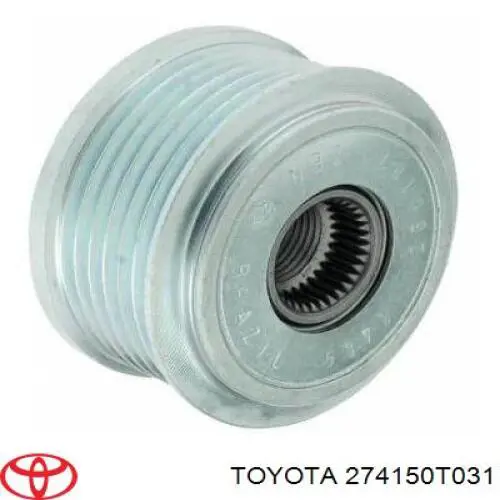Купить 274150T031 Toyota Шкив ремня генератора