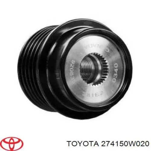 Шкив генератора 274150W020 Toyota