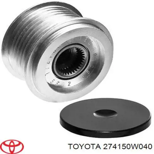 Инерционный шкив Toyota 274150W040 цена, от 55.86 USD