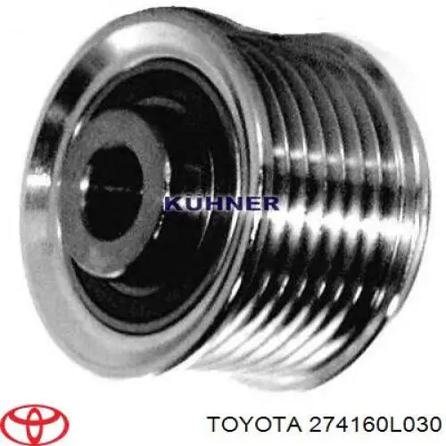 274160L030 Toyota Обгонная муфта генератора