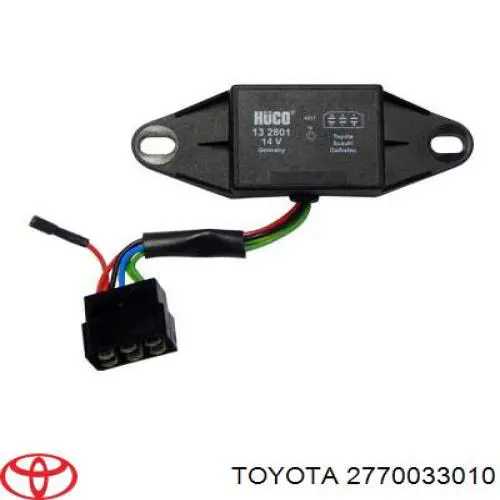 2770033010 Toyota реле-регулятор генератора (реле зарядки)