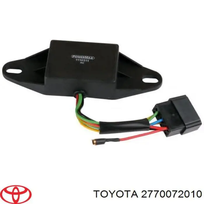 2770072010 Toyota relê-regulador do gerador (relê de carregamento)