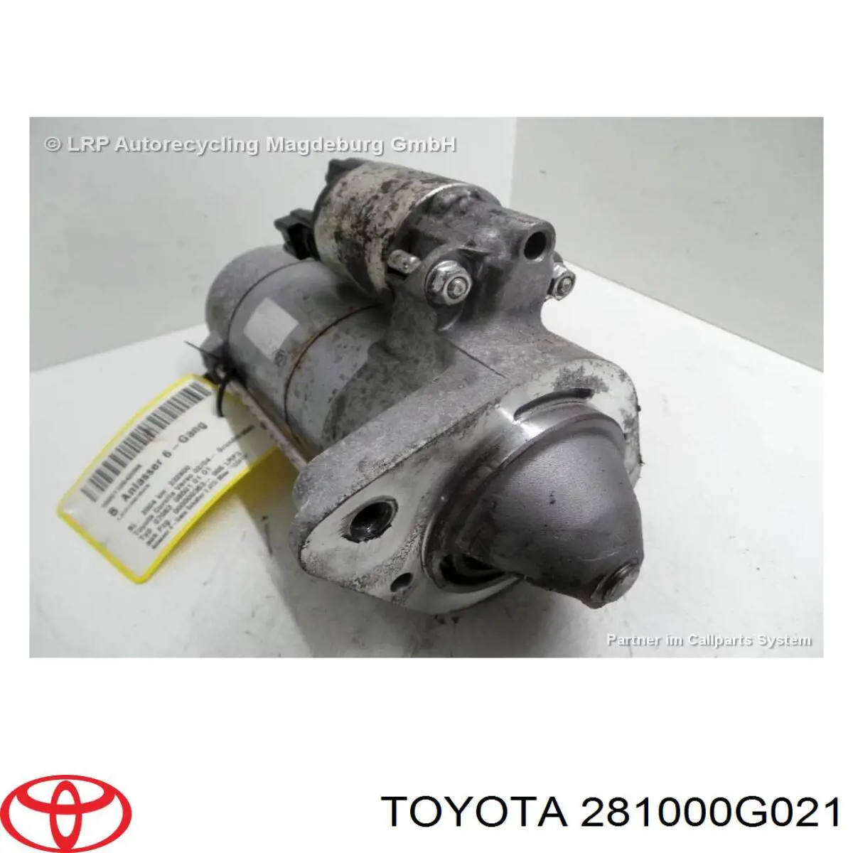 Стартер Toyota 281000G021 цена, от 97.95 USD