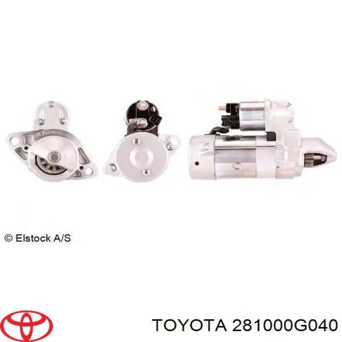 281000G040 Toyota motor de arranco