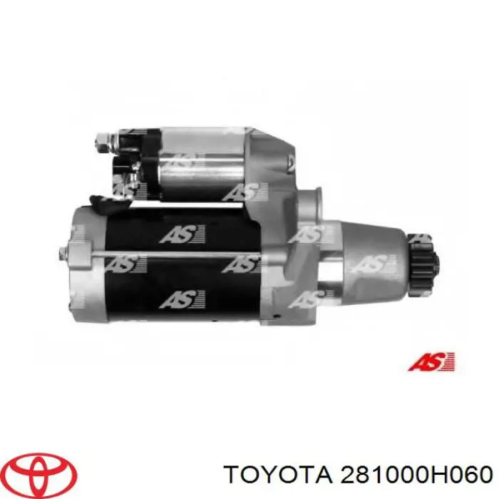 Стартер двигателя Toyota 281000H060