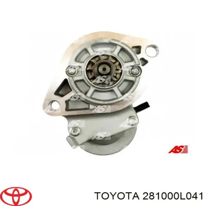 281000L041 Toyota стартер