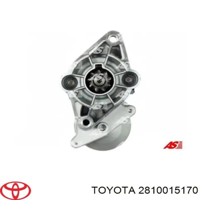 2810015170 Toyota Стартер автомобиля