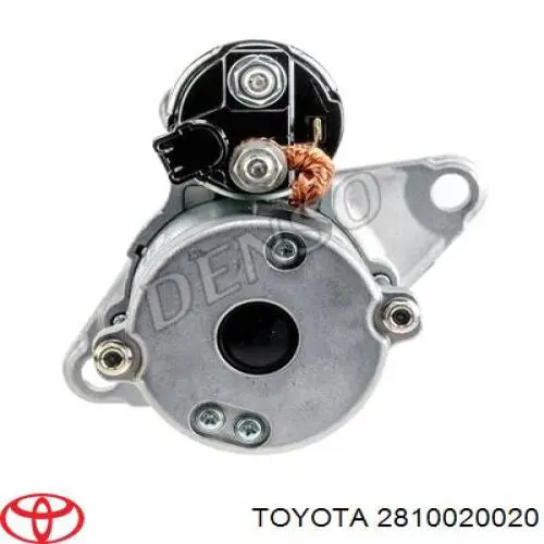 Стартер двигателя Toyota 2810020020