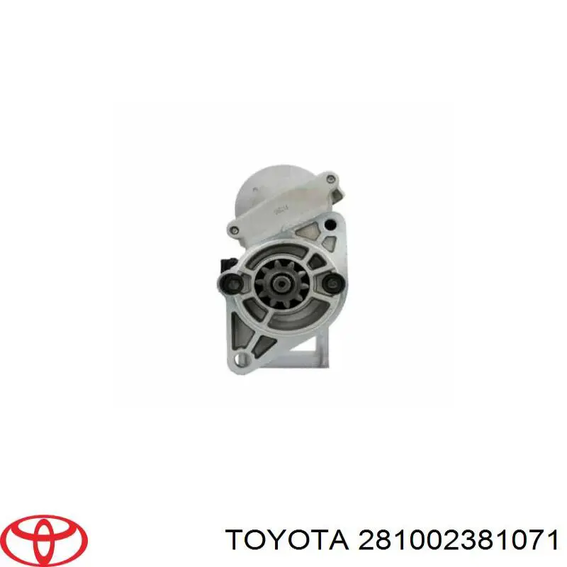 Купить 281002381071 Toyota Стартер