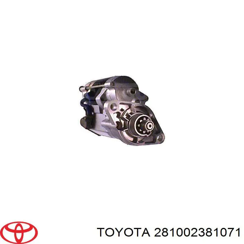281002381071 Toyota Стартер автомобиля