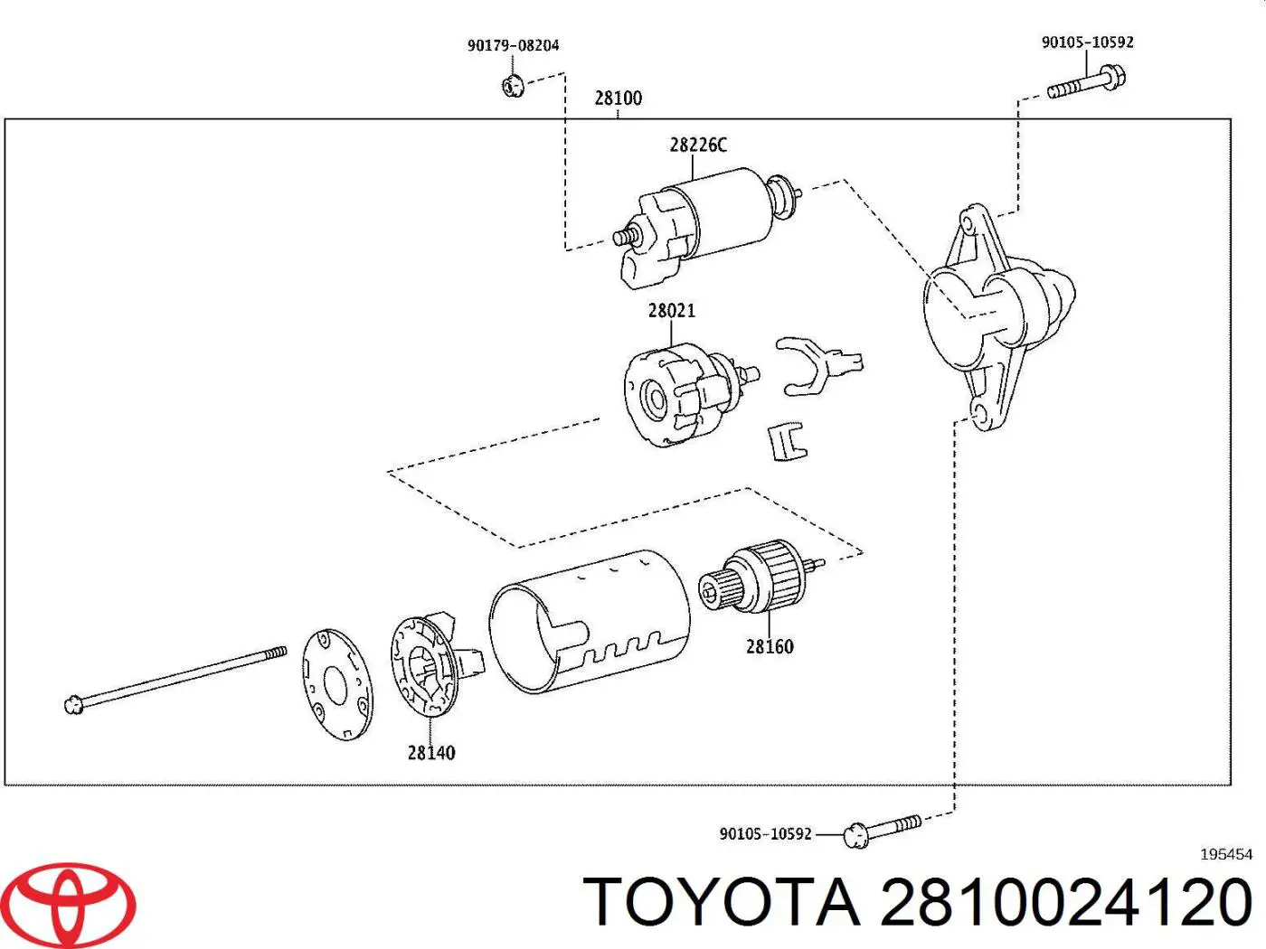  2810024120 Toyota