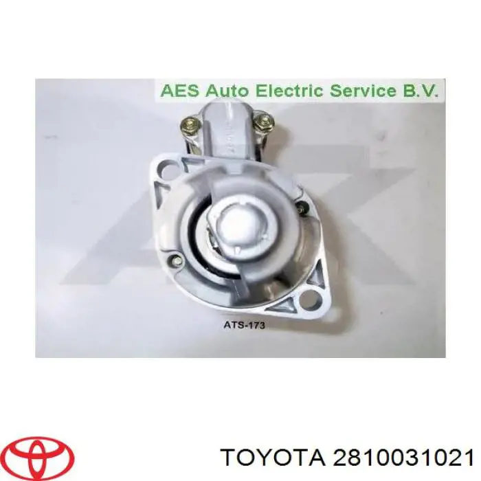 Стартер Toyota 2810031021 цена, от 152.20 USD