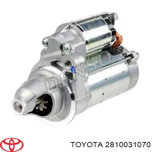 Стартер двигателя Toyota 2810031070