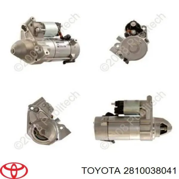 Стартер Toyota 2810038041 цена, от 161.38 USD
