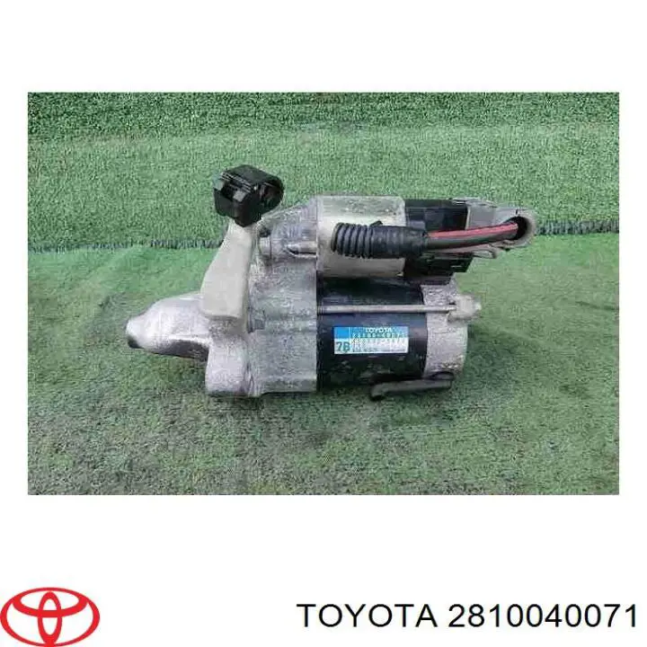 Стартер двигателя Toyota 2810040071