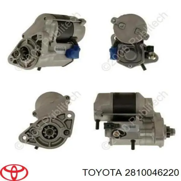 Стартер Toyota 2810046220 цена, от 101.30 USD