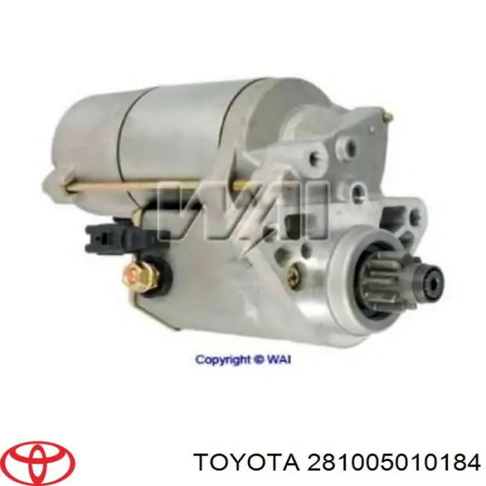 Стартер 281005010184 Toyota