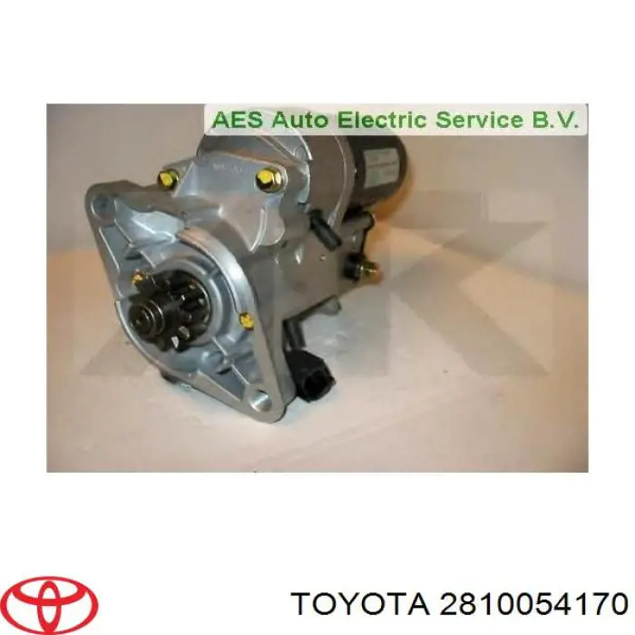 Motor de arranque 2810054170 Toyota