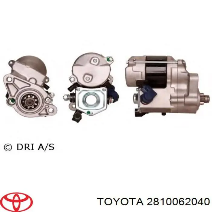 2810062040 Toyota Стартер автомобиля
