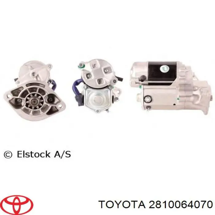 Стартер Toyota 2810064070 цена, от 88.69 USD