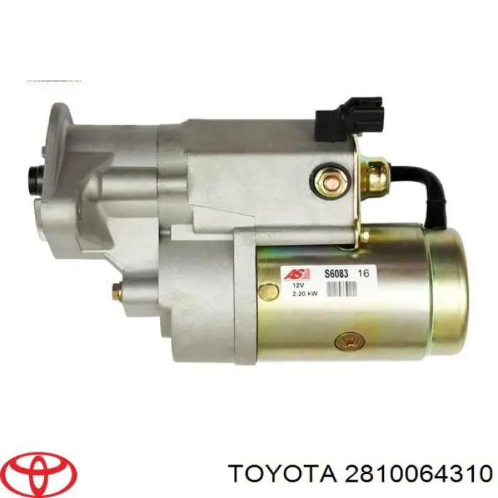 Стартер 2810064310 Toyota