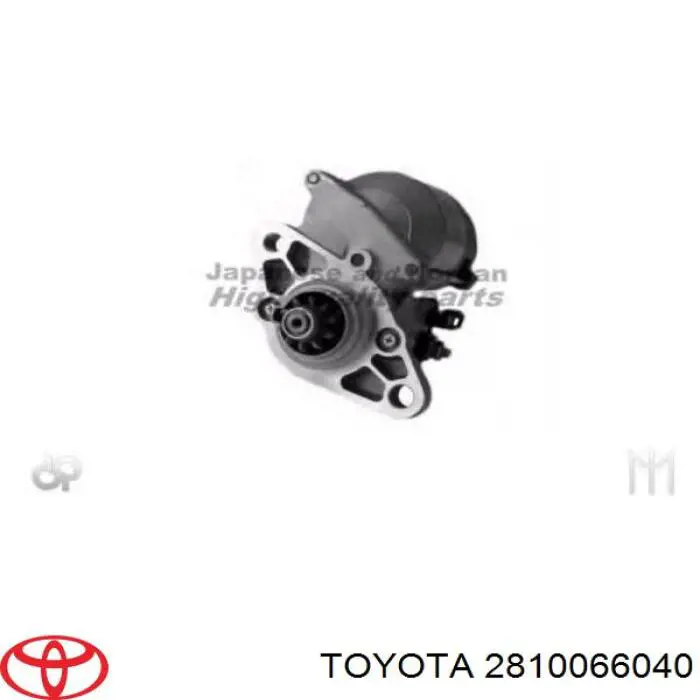 Стартер Toyota 2810066040 цена, от 229.77 USD