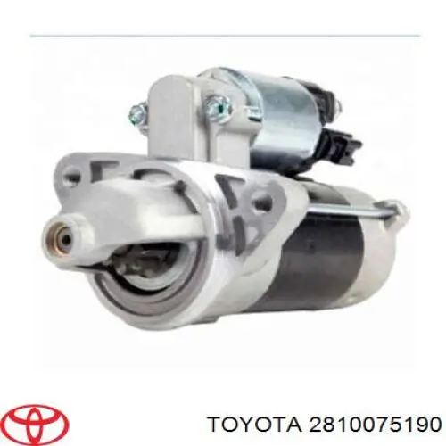 2810075191 Toyota motor de arranco