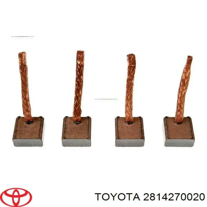 2814270020 Toyota щетка стартера