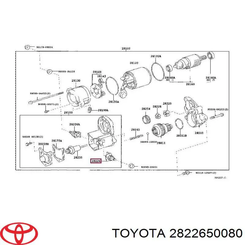  2822650080 Toyota