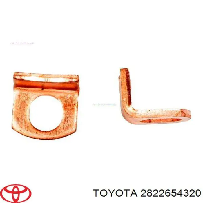 2822654320 Toyota kit de reparação do relê de tração do motor de arranco