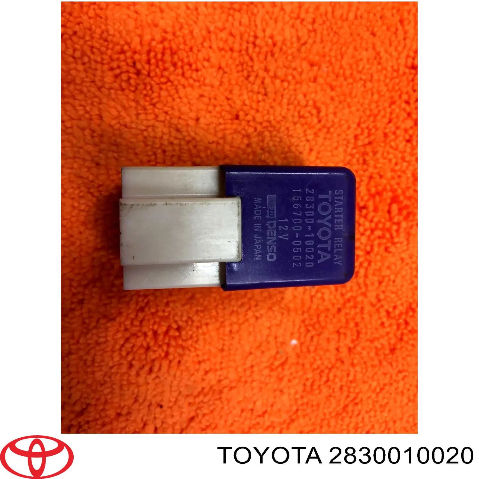 Relé, motor de arranque 2830010020 Toyota