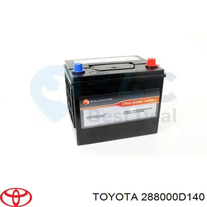 Bateria recarregável (PILHA) para Toyota Hilux (N)