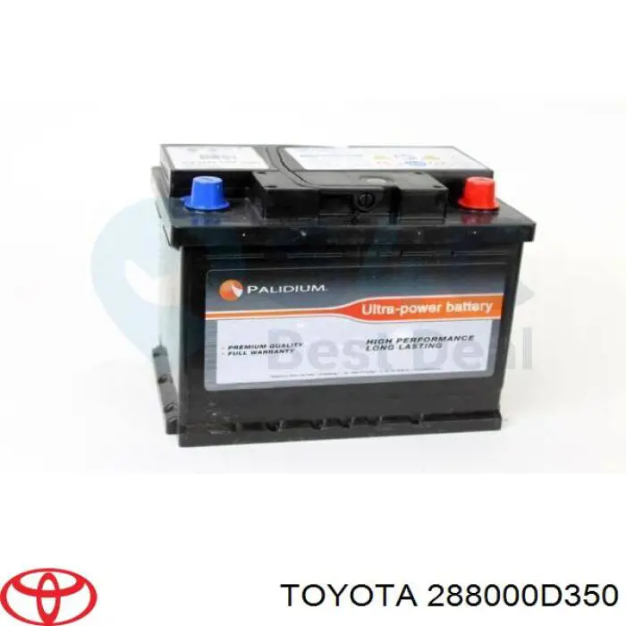 Купить Аккумулятор Toyota 60 А/ч (288000D350)
