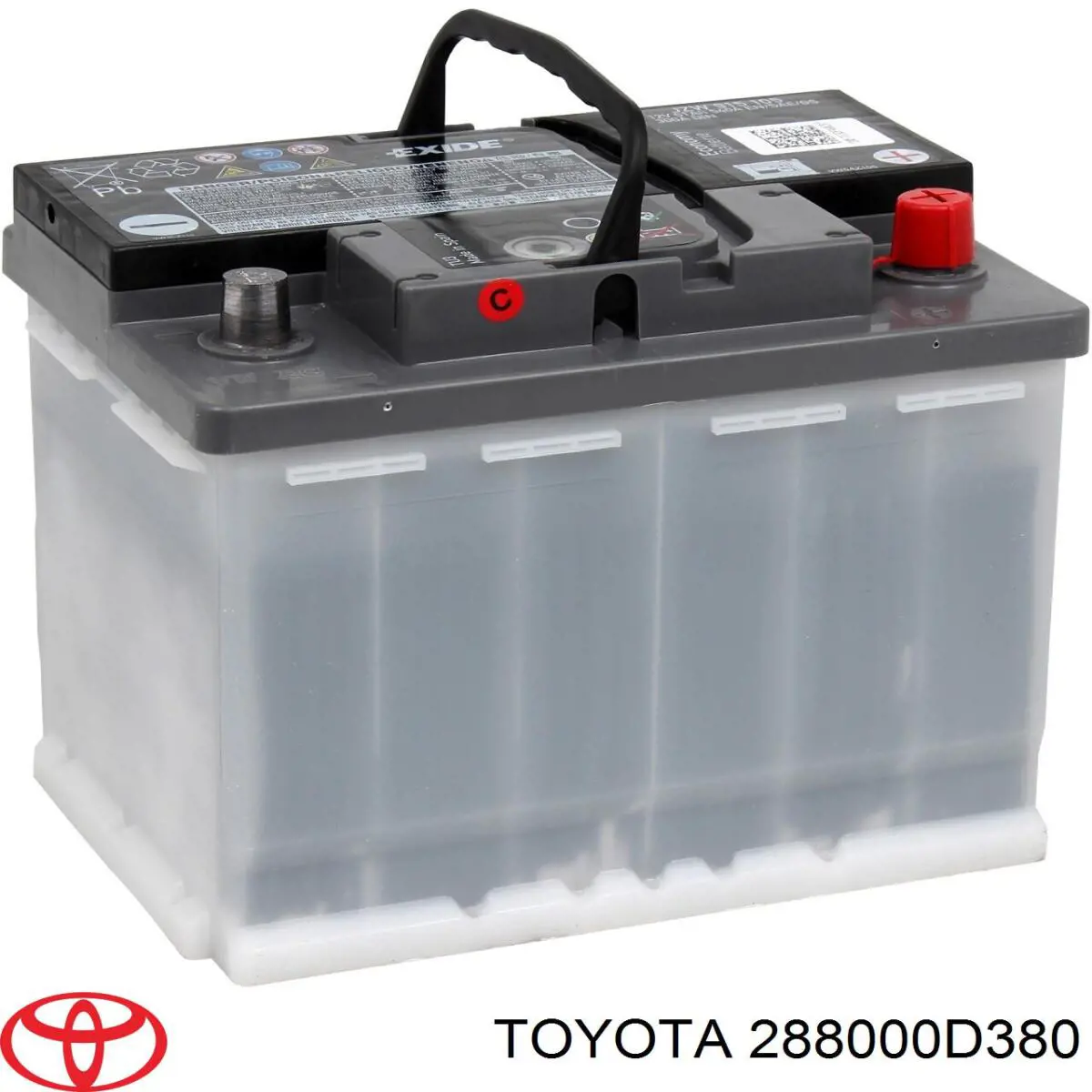 Аккумулятор Toyota 288000D380