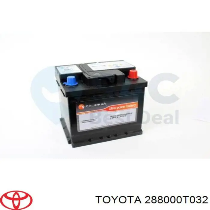 Купить Аккумулятор Toyota 52 А/ч (288000T032)